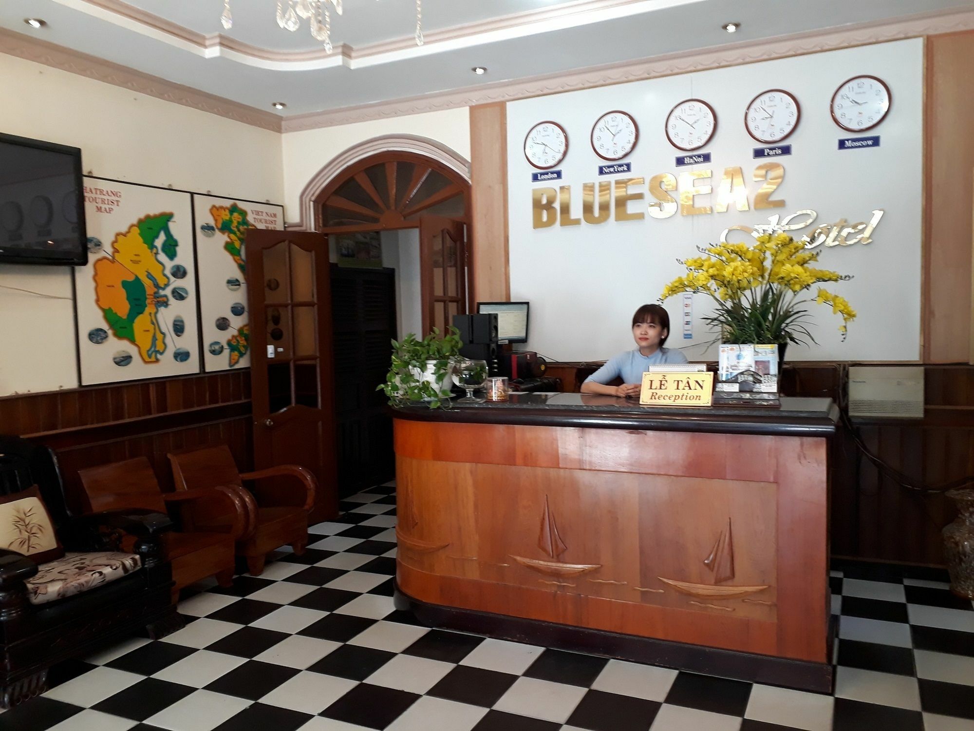 נה טראנג Blue Sea Hotel 2 מראה חיצוני תמונה
