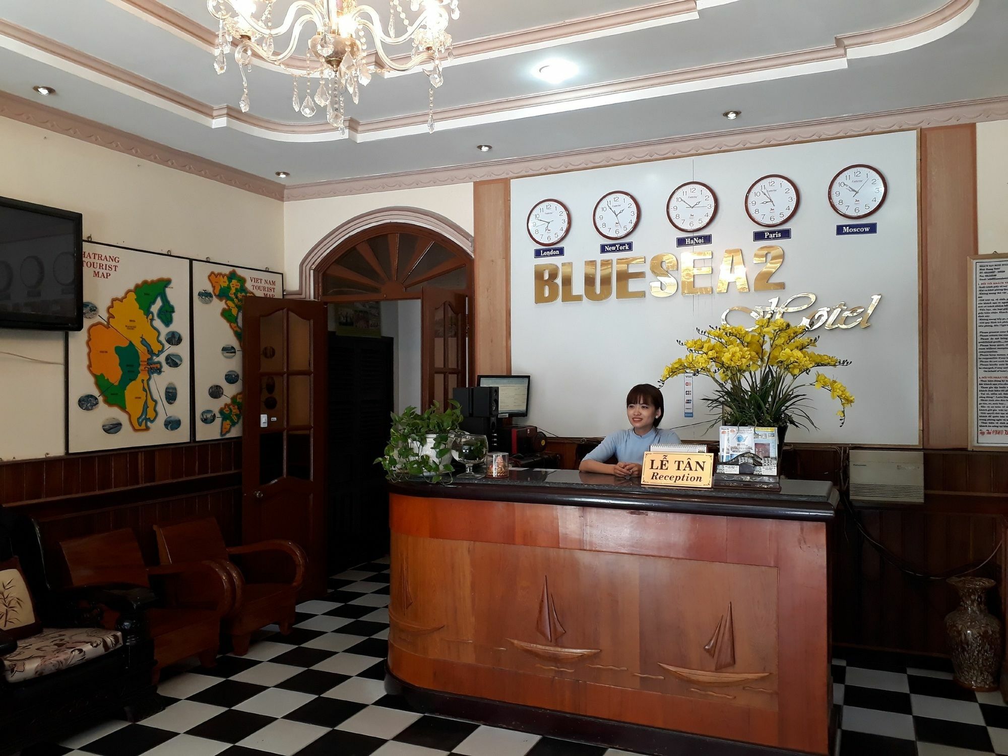 נה טראנג Blue Sea Hotel 2 מראה חיצוני תמונה