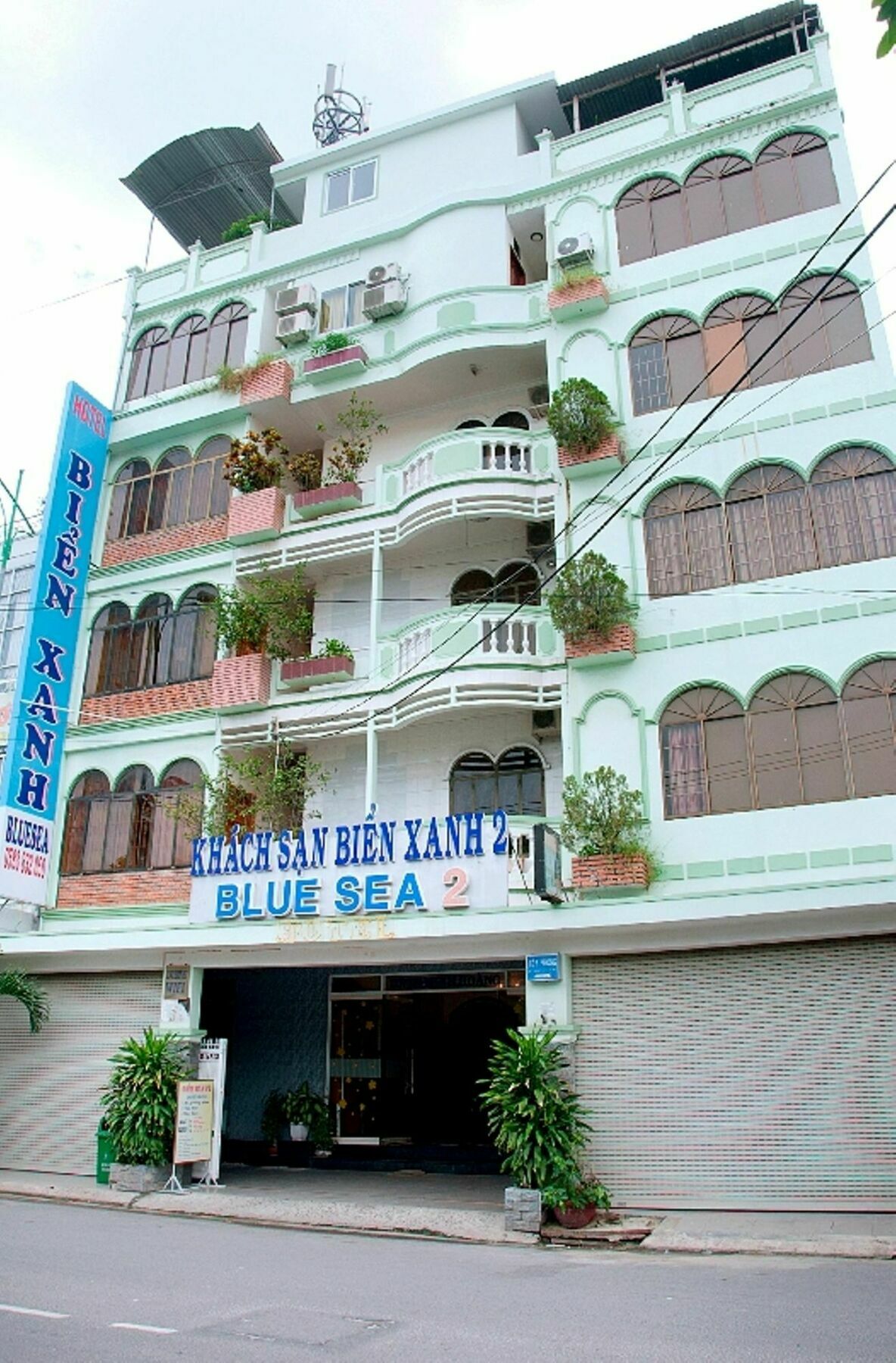 נה טראנג Blue Sea Hotel 2 מראה חיצוני תמונה